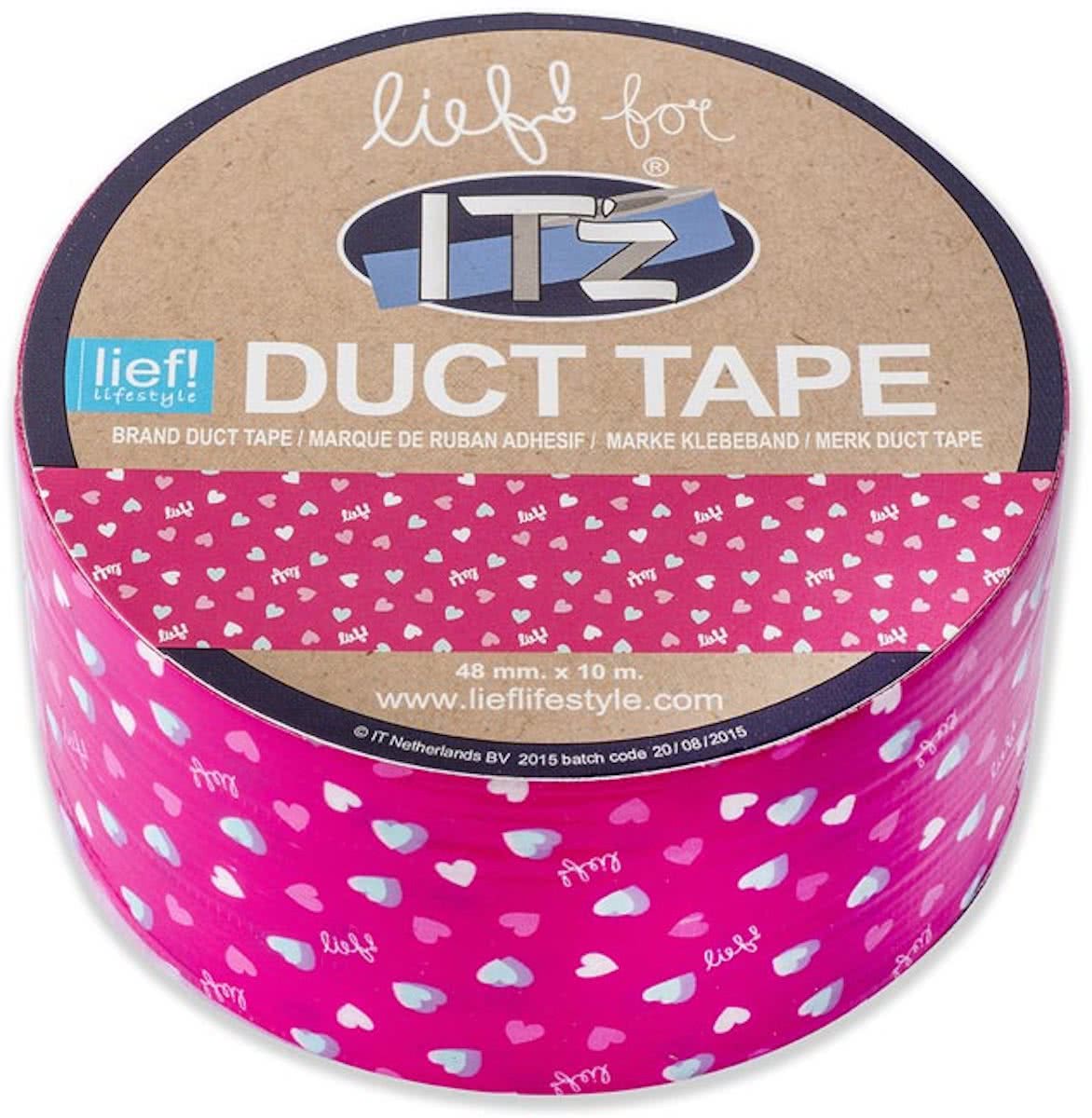 ITz Duct Tape Lief Pink Heart 10M